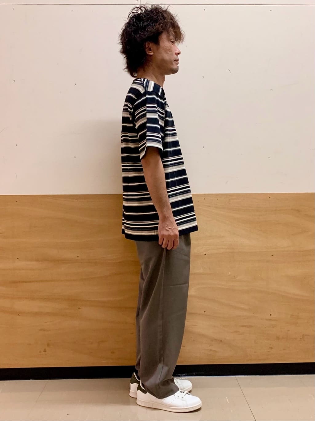 MATUさんの「THE SHOP TK｜マルチボーダープルオーバー S／S」を使ったコーディネート