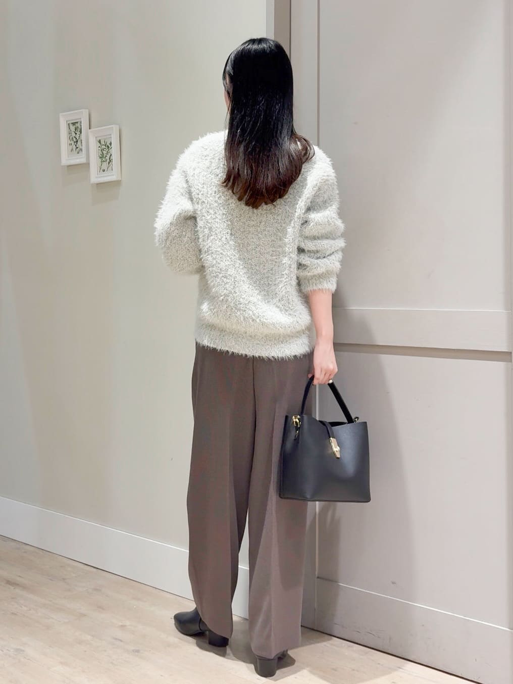 Mayuさんの「grove｜オーバーサイズフェザーカーディガン」を使ったコーディネート