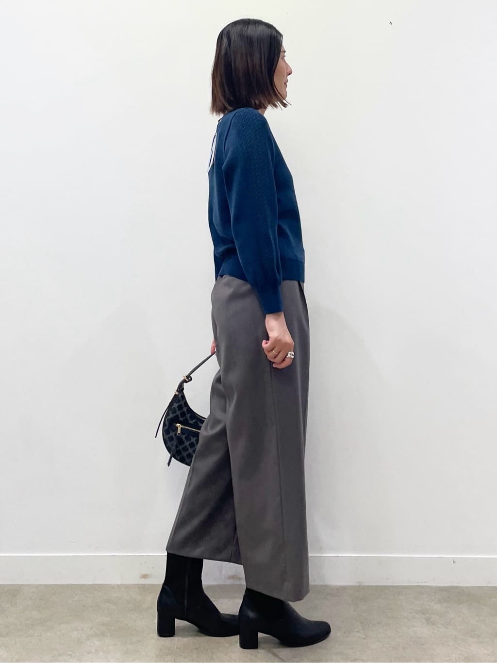 あやたかさんの「Reflect｜【選べる8色／スカートにもパンツにも◎】ウール混ボートネックニット」を使ったコーディネート