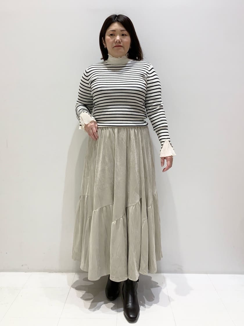 みいちゃんさんの「grove｜【名品アウター／800FP・多機能】つつまれダウンショート」を使ったコーディネート
