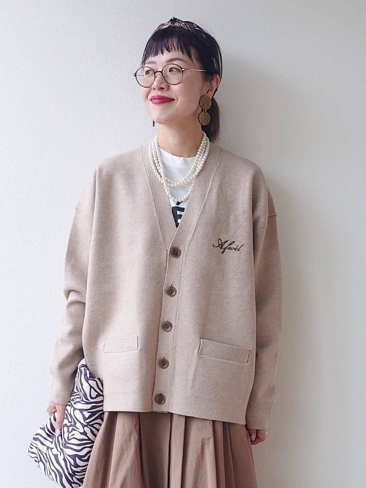 MUTSUKOさんの「UNTITLED｜【CHIGNON】CHERIE シンプルロゴTシャツ」を使ったコーディネート