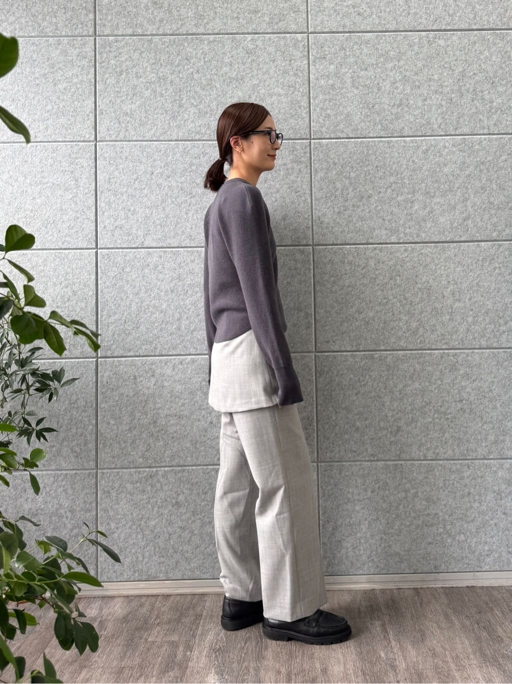 uchi__yamaさんの「CODE A｜bold form knit pullover」を使ったコーディネート