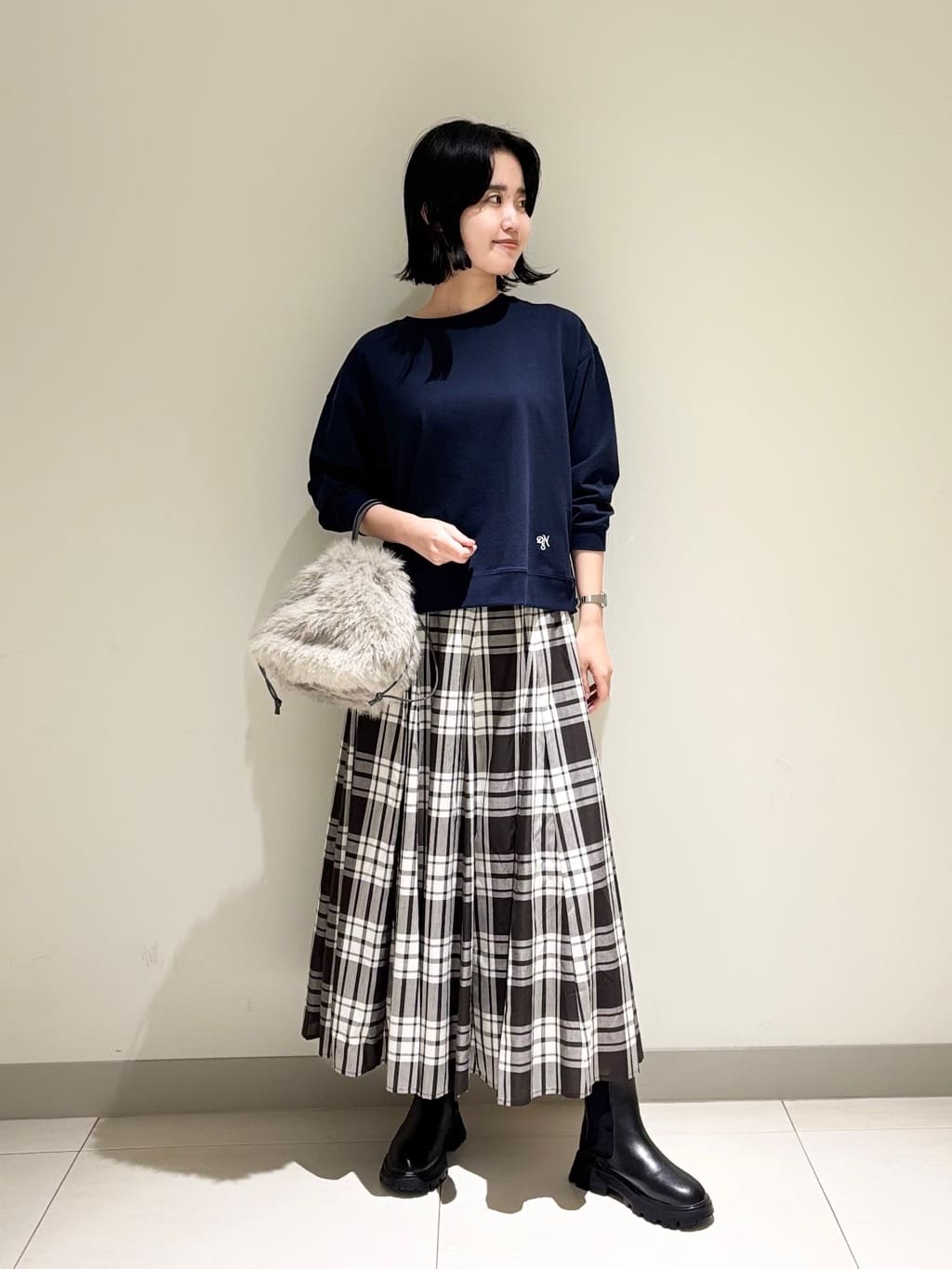 mayuさんの「Dessin｜【洗える】サイドスナップカットソー」を使ったコーディネート