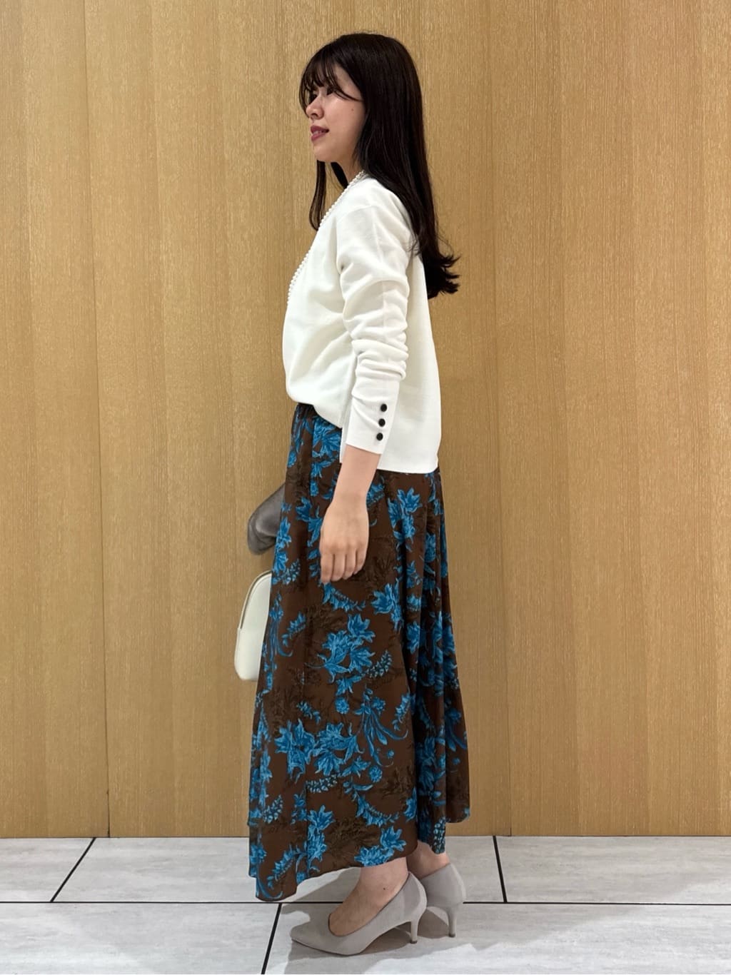 nanaさんの「UNTITLED｜【アンサンブル可/洗える】ウールミラノリブニット」を使ったコーディネート