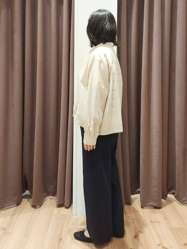 さくさんの「grove｜最終お値下げ！！【人間工学】つつまれフィットバレエシューズ （抗菌防臭加工裏地使用）」を使ったコーディネート