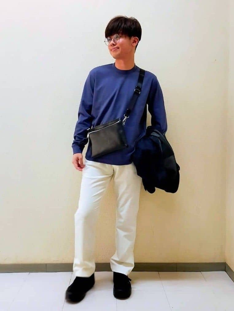 nerさんの「TAKEO KIKUCHI｜ストレッチ テーラードＴシャツ」を使ったコーディネート