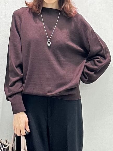 Miwaさんの「UNTITLED｜【8色展開／コンパクト丈】レーヨン混 コクーンニット」を使ったコーディネート