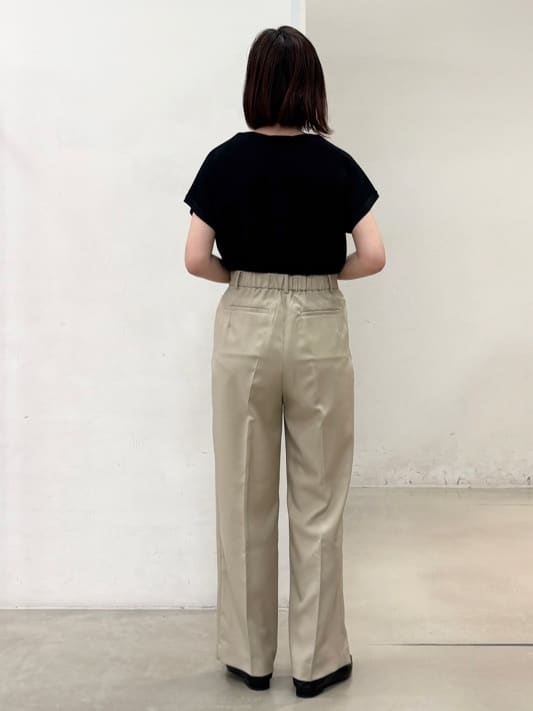 fujiさんの「THE SHOP TK｜◆美人フレンチニット【8色展開/WEB限定カラー/洗濯機OK/毛玉になりにくい】」を使ったコーディネート