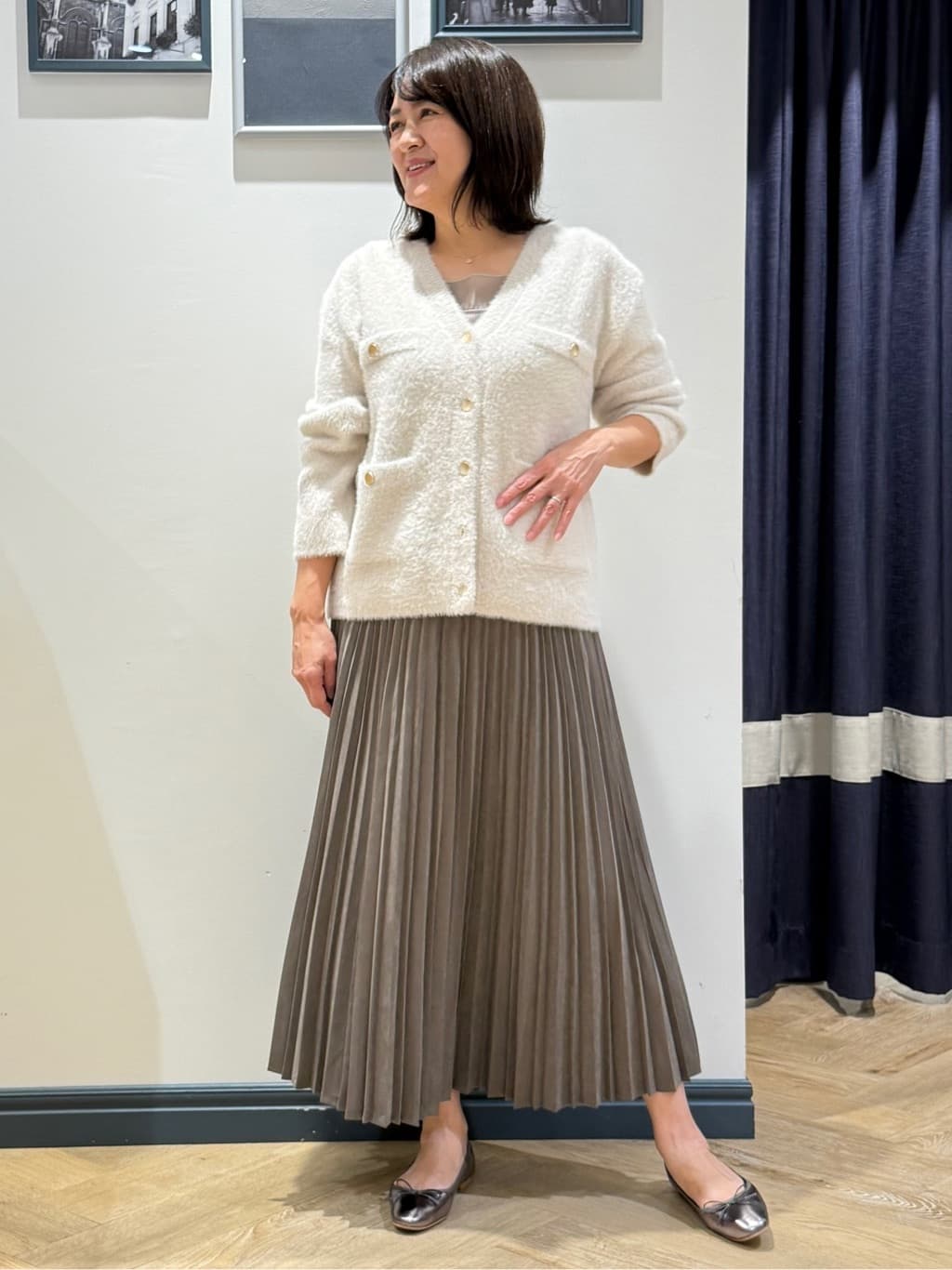 Lilyさんの「grove｜ワントップショートネックレス」を使ったコーディネート