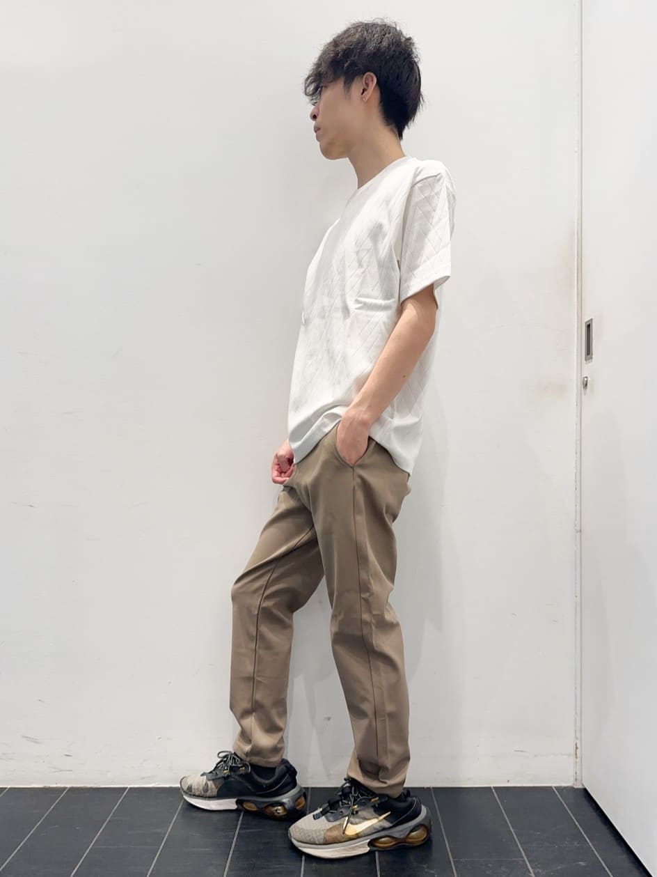 ちびちゃんさんの「THE SHOP TK｜【好評につき再入荷！】ジオメトリックリンクス半袖Tシャツ」を使ったコーディネート