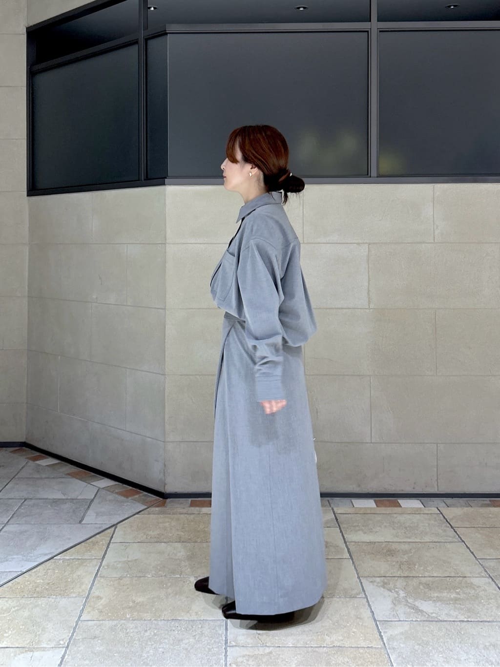 よねさんの「INDIVI｜【再入荷】パネルストレッチショートブーツ」を使ったコーディネート