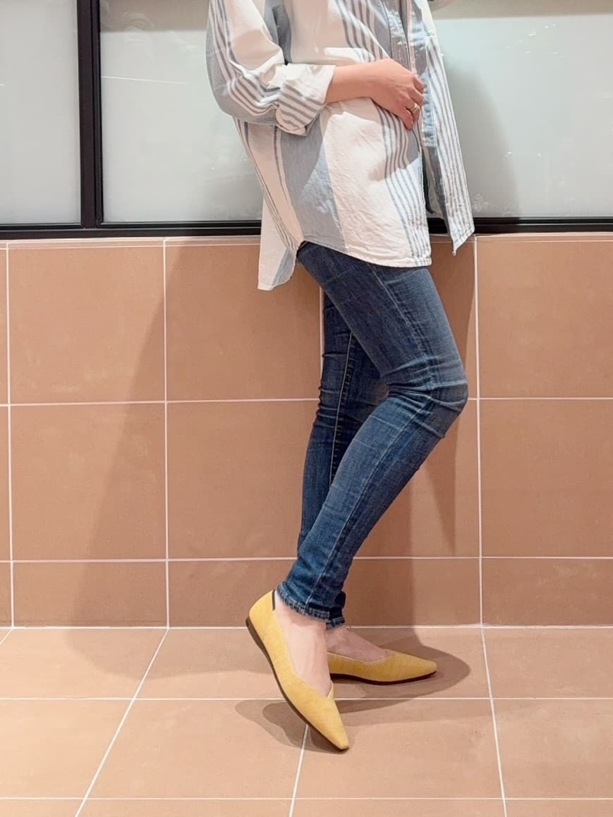 kaoriさんの「ESPERANZA｜Oito和紙フラットパンプス」を使ったコーディネート