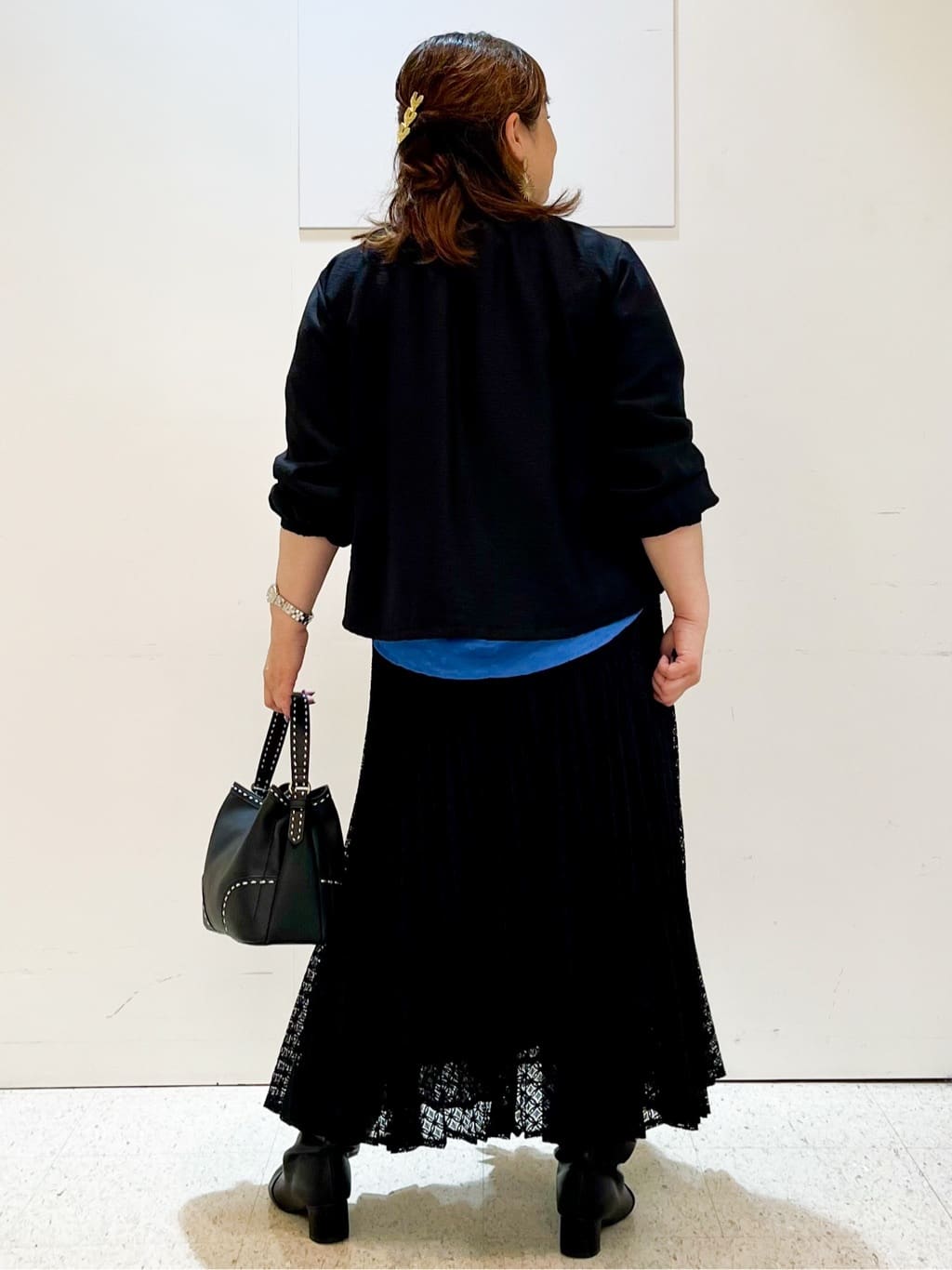 kimmyさんの「Reflect｜【ライトアウター／ゆったり羽織れる／気軽な羽織りに◎】ライトブルゾン」を使ったコーディネート