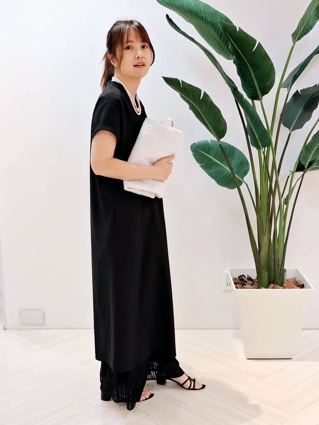 YuKaRiさんの「UNTITLED｜【洗える／セットアップ可能】ラッセルワイドパンツ」を使ったコーディネート