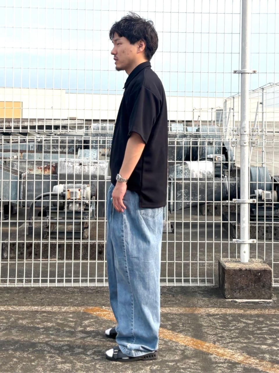 タニさんの「THE SHOP TK｜ドライタッチカノコポロシャツ 洗濯機OK」を使ったコーディネート