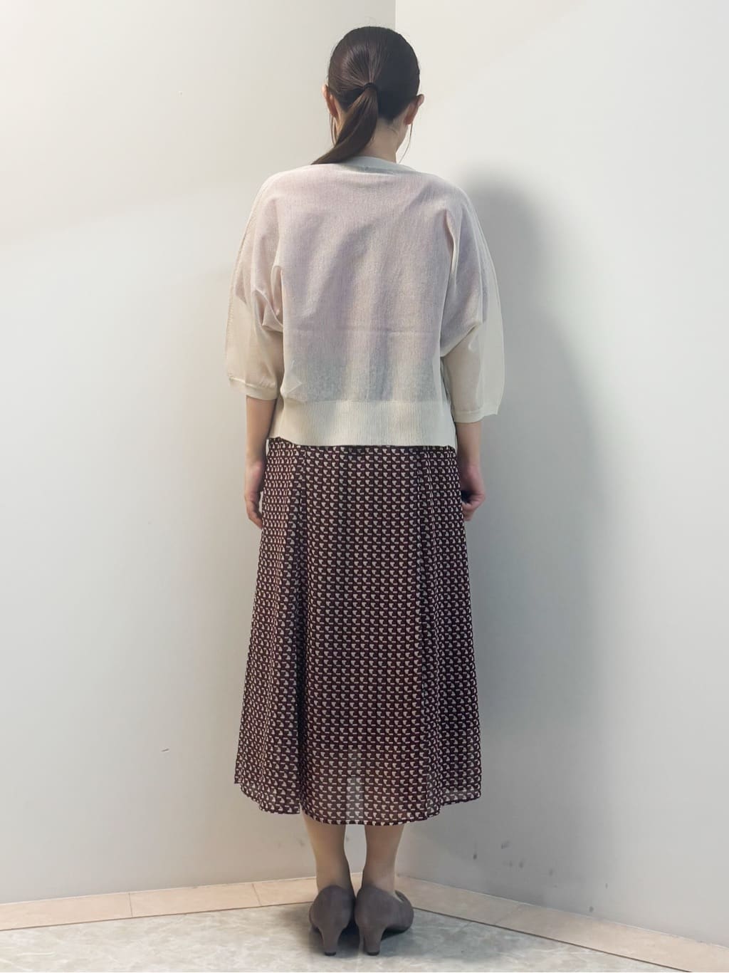 Sawaさんの「Reflect｜【手洗い可】ボレロ風シアーカーディガン」を使ったコーディネート