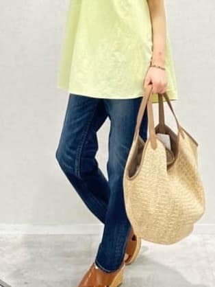 Miwaさんの「UNTITLED｜【Healthy DENIM&times;UNTITLED】別注 R Mrytle（リマートル）テーパードデニム」を使ったコーディネート