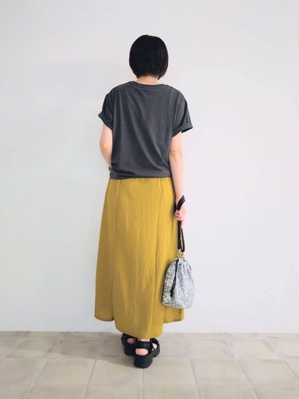 miomioさんの「SHOO･LA･RUE｜【PEANUTS】ひんやりTシャツ」を使ったコーディネート