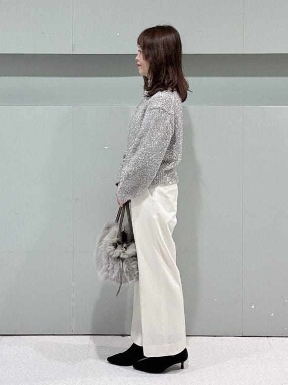 makiさんの「UNTITLED｜【着回しが効く／オンオフアウター】ウールショートコート」を使ったコーディネート
