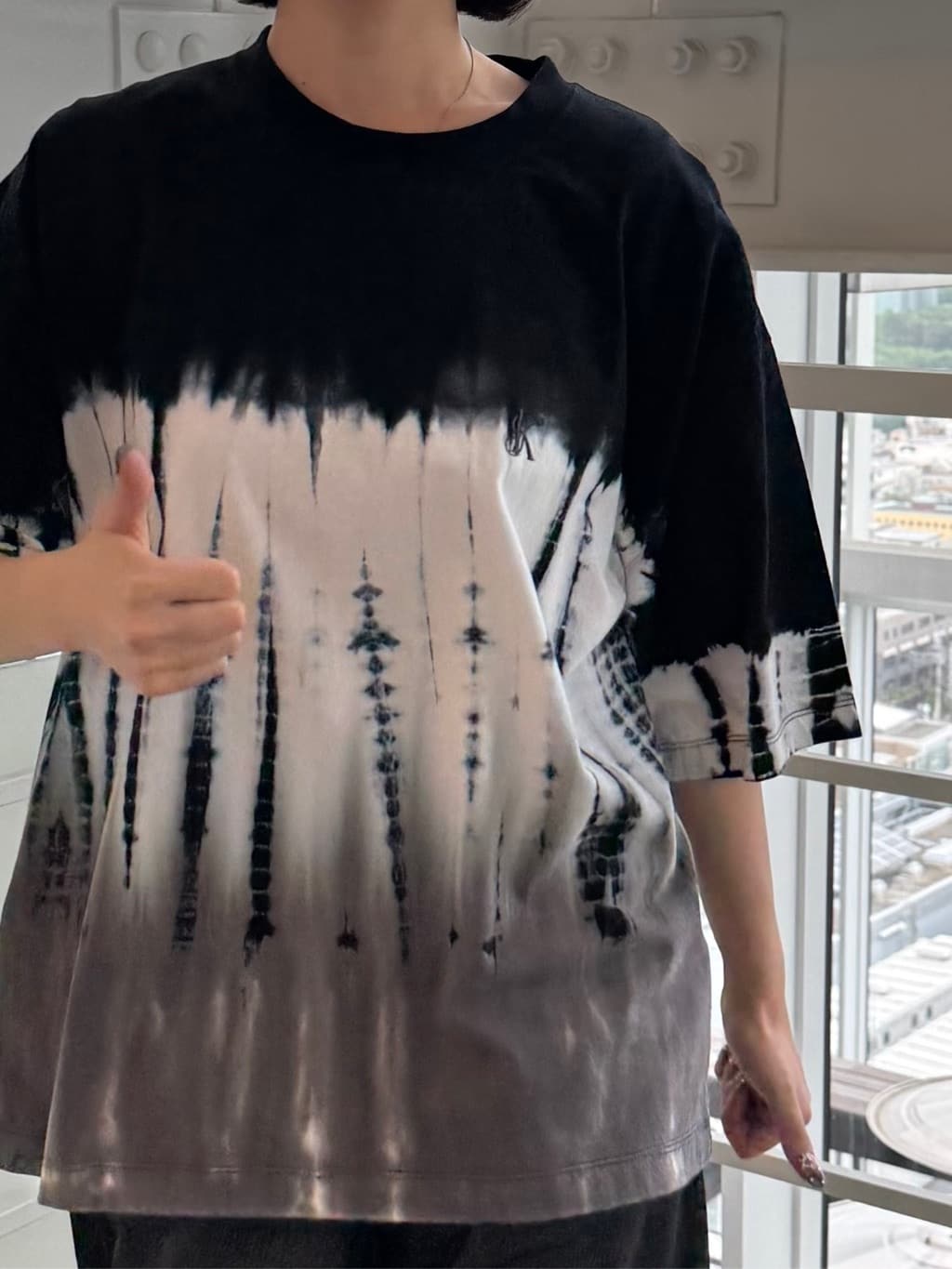 川本葵さんの「tk.TAKEO KIKUCHI｜」を使ったコーディネート
