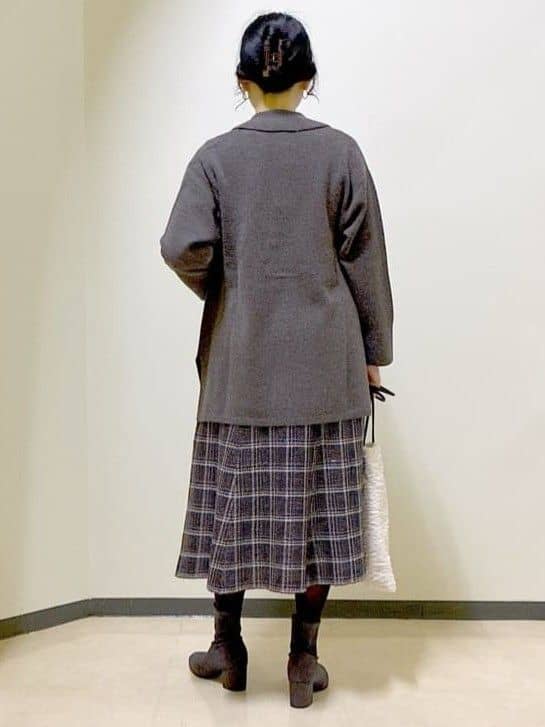  beni_gingerさんの「Reflect｜【ライトアウター／気軽な羽織に◎】オフボディカーディガン」を使ったコーディネート