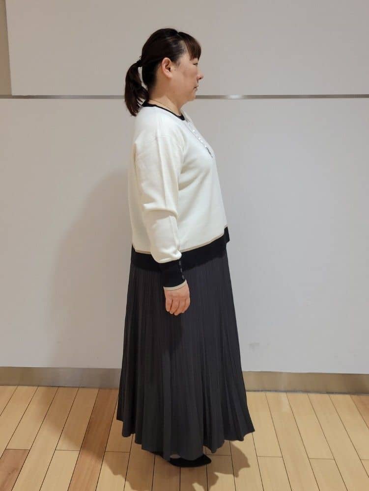 TAKAさんの「UNTITLED｜【アンサンブル可/洗える】ウールミラノリブニット」を使ったコーディネート