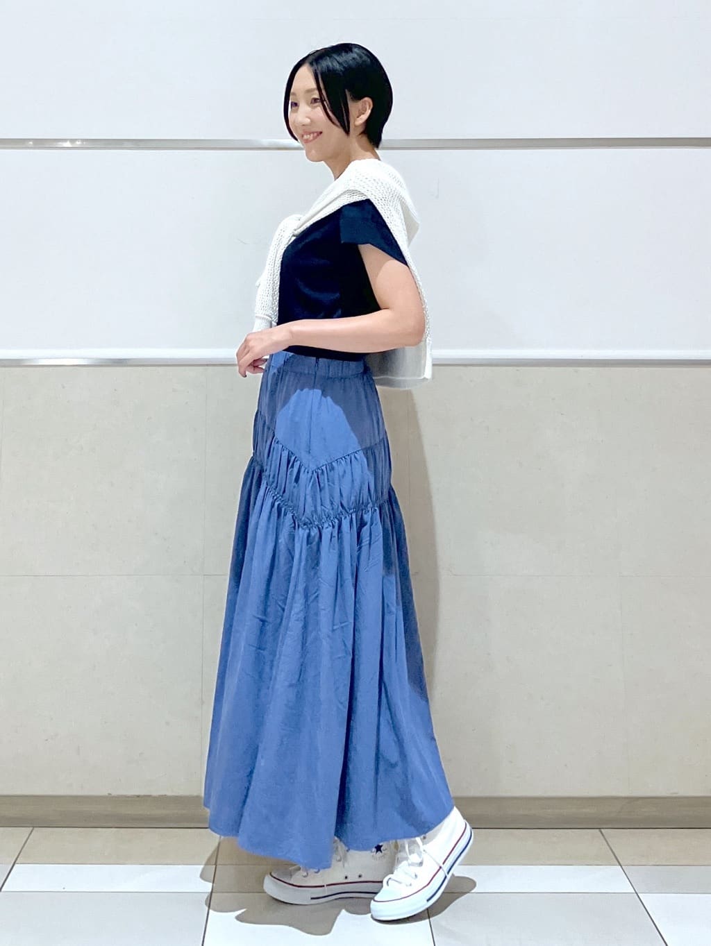 eriko さんの「Dessin｜【CONVERSE/コンバース】ハイカット」を使ったコーディネート