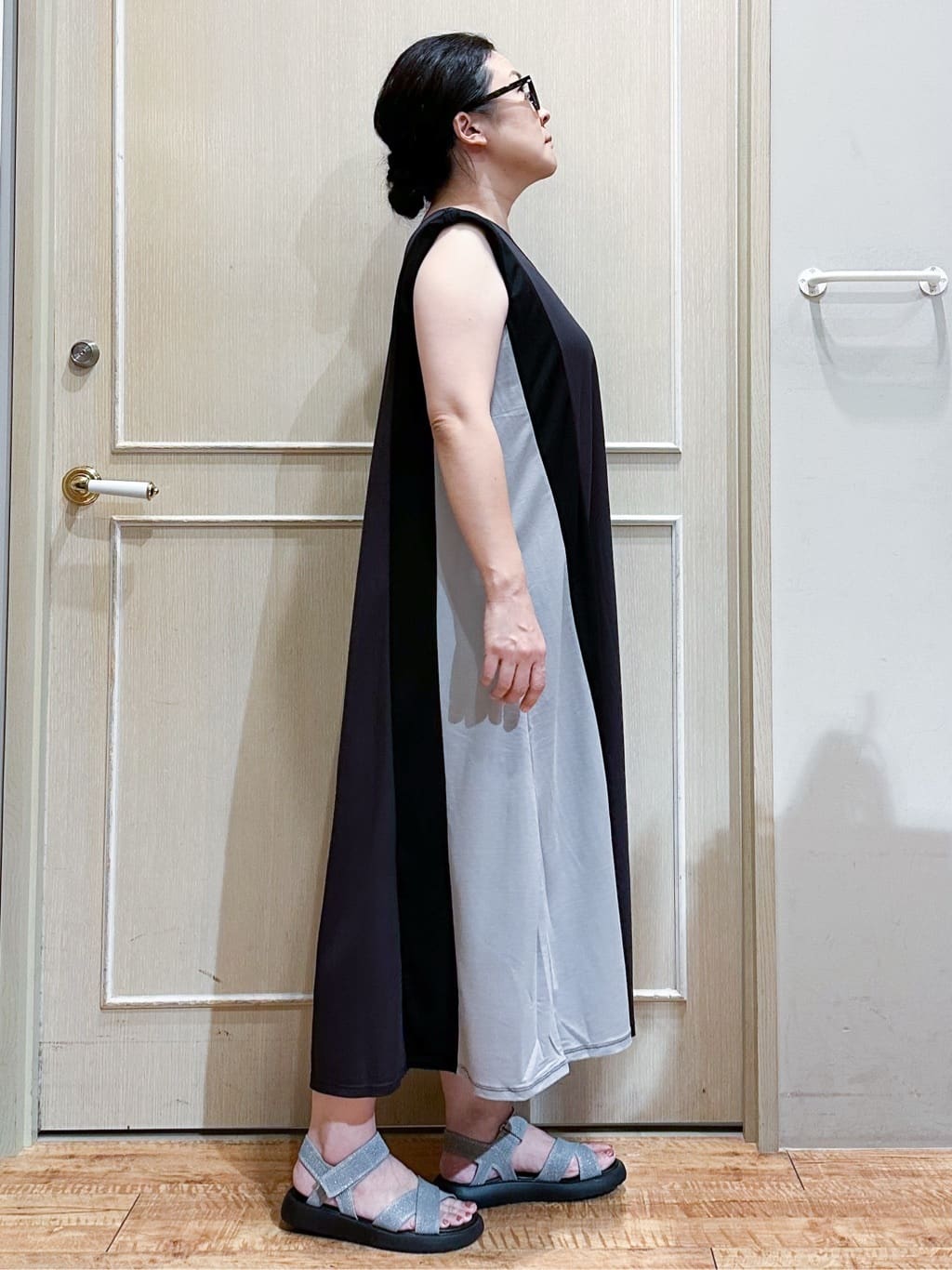 umeさんの「SHOO･LA･RUE｜【UV/さらさらタッチ】女性らしさ漂う 5分袖ボレロカーディガン」を使ったコーディネート