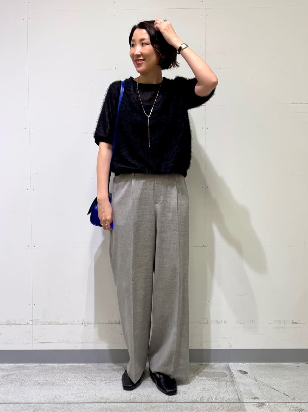 yuriさんの「INDIVI｜ヘアリージャカードトップス」を使ったコーディネート