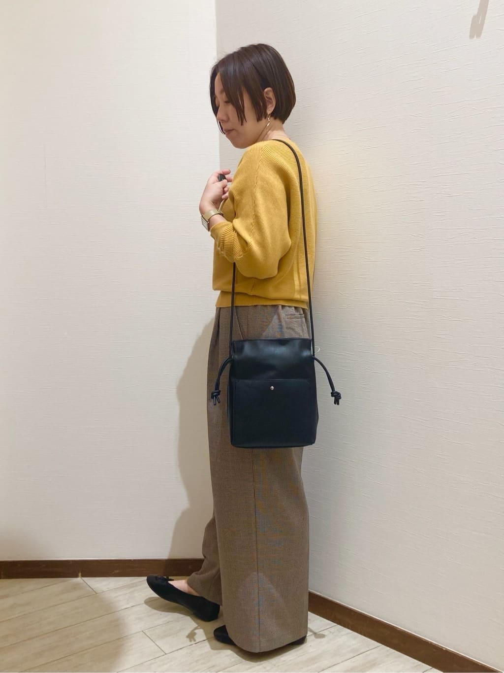 さとさんの「SHOO･LA･RUE｜【洗濯機可】即サマになる ノーカラー ボアブルゾン」を使ったコーディネート