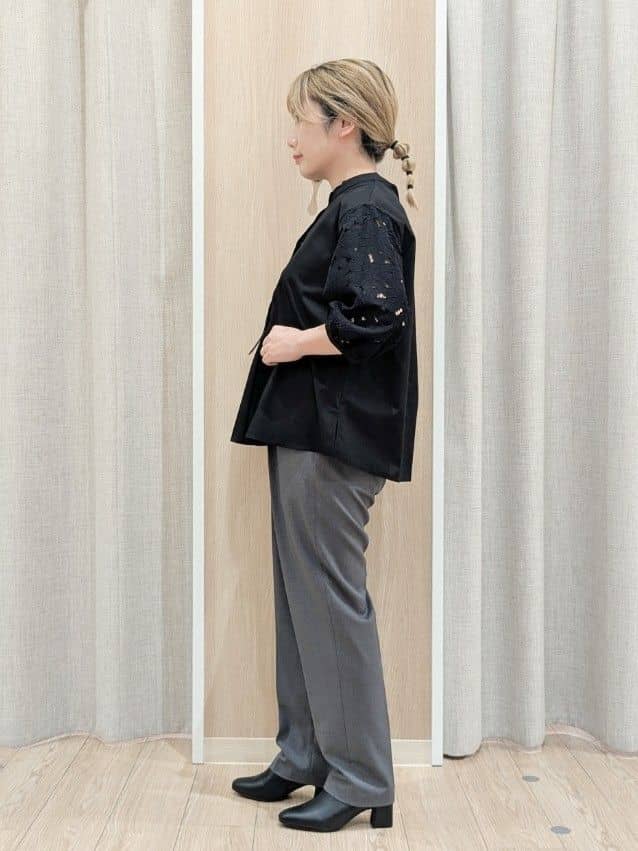 minさんの「grove｜柄アソート大判スカーフ」を使ったコーディネート