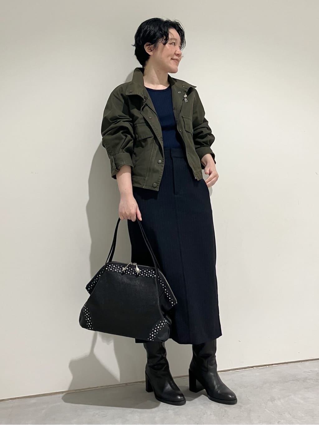 Cさんの「HIROKO HAYASHI｜VELENO（ヴェレーノ）ボストンバッグ」を使ったコーディネート