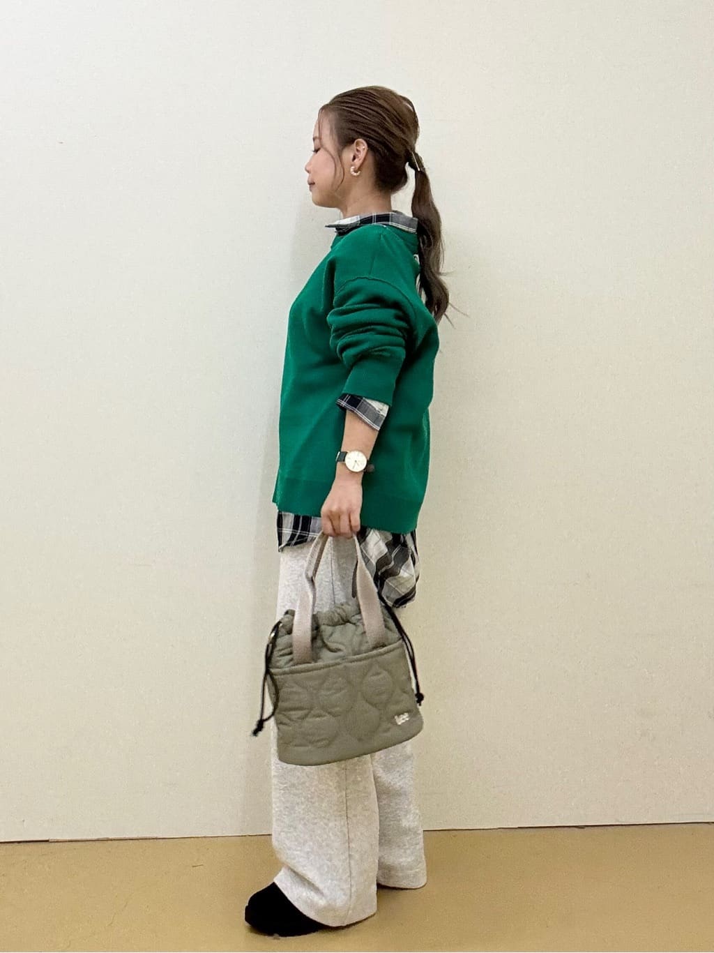 shioさんの「SHOO･LA･RUE｜【洗濯機可/S-LL】程よい抜け感 大人のチェックシャツ」を使ったコーディネート