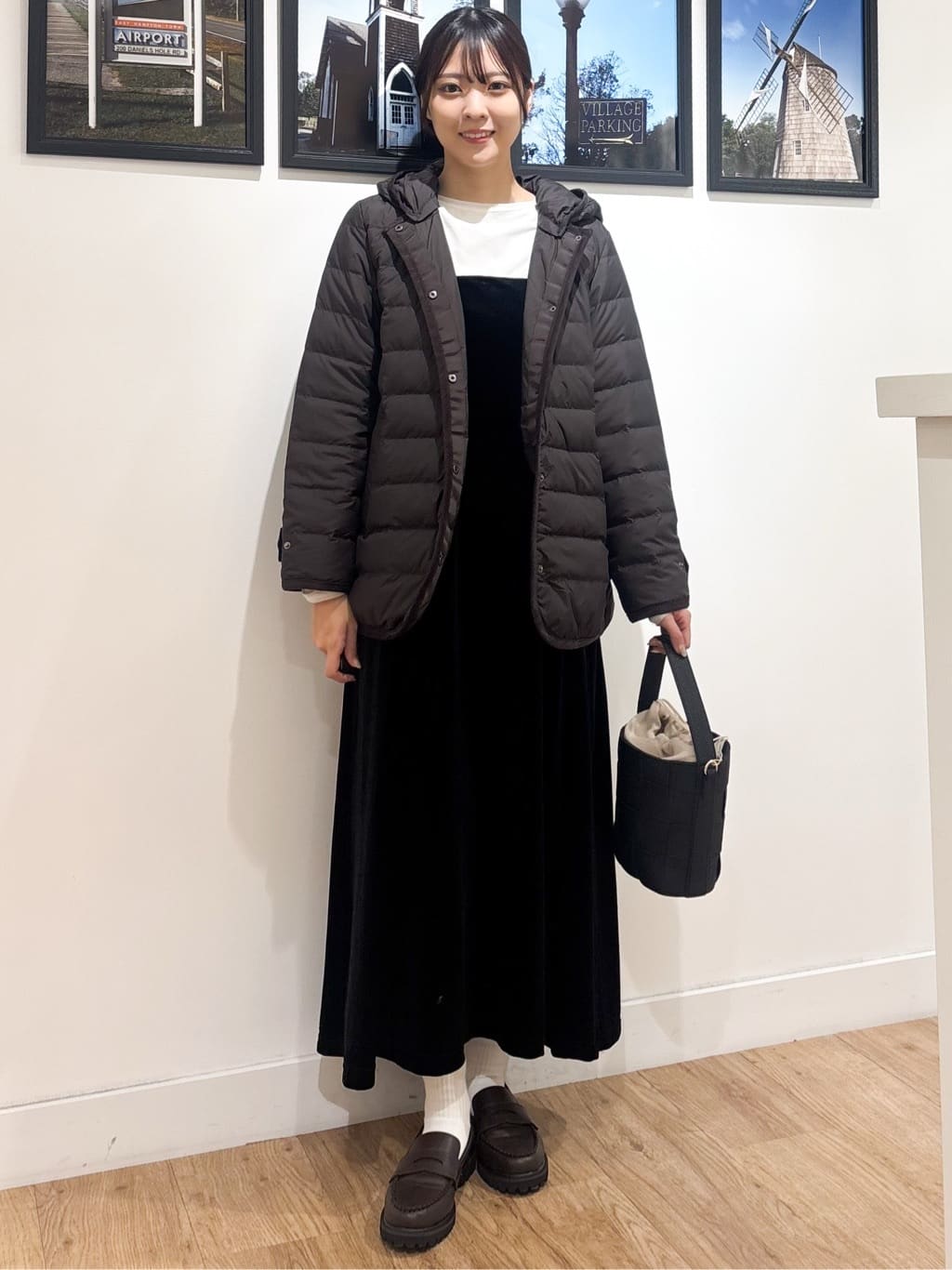 Ririkaさんの「Dessin｜【2WAY】メッシュバケツBAG」を使ったコーディネート