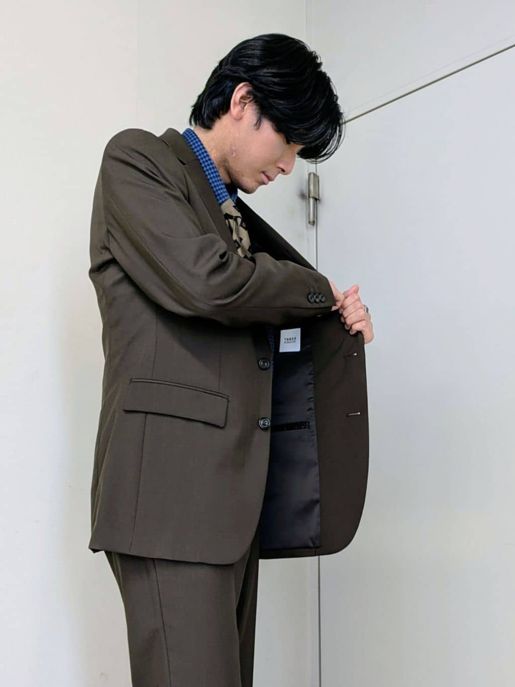ryoさんの「TAKEO KIKUCHI｜【Begin掲載】コーデュラ（R）夏素材ウールトロ　ストレッチスーツ」を使ったコーディネート