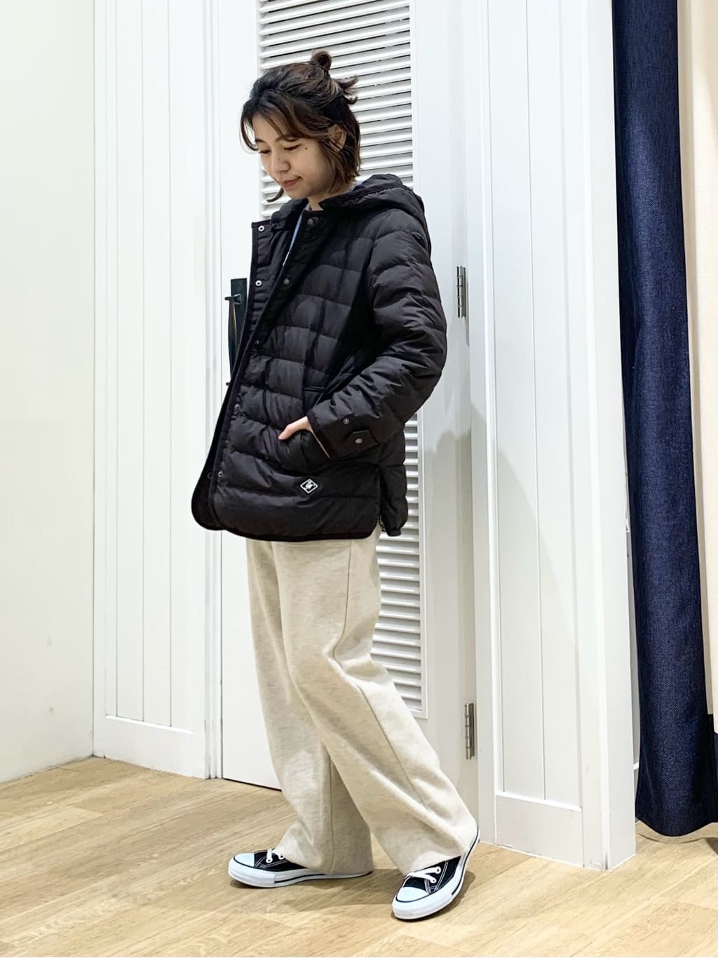 IMARIさんの「Dessin｜【撥水・2WAY】ミュラーダウンコートミドル丈」を使ったコーディネート