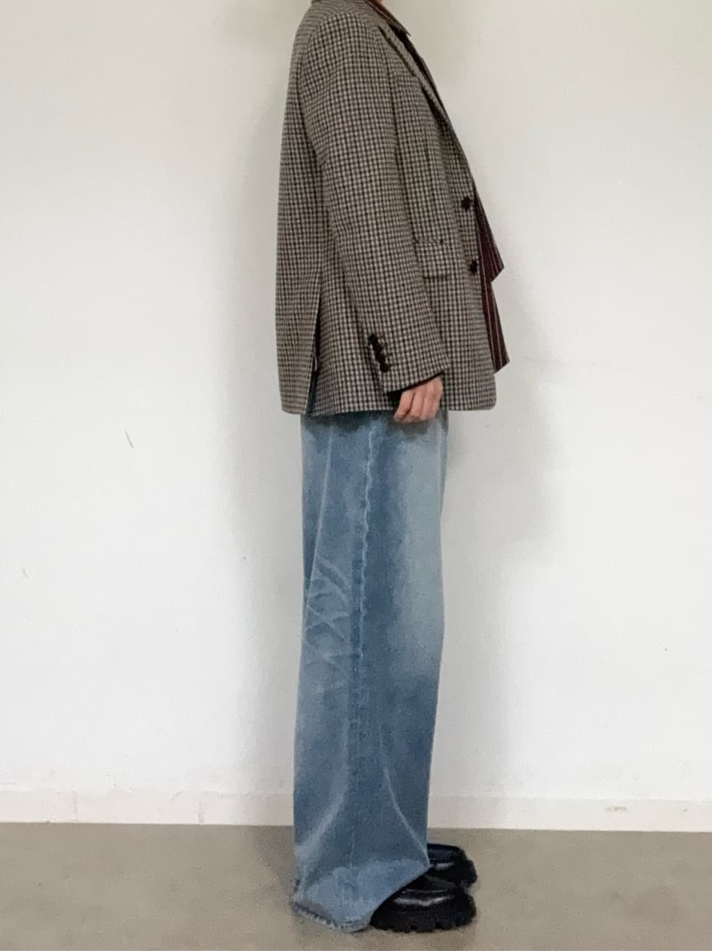 BUNさんの「DRESSTERIOR｜ARTESANOS（アルテサノス）【別注】金具付きローファー」を使ったコーディネート