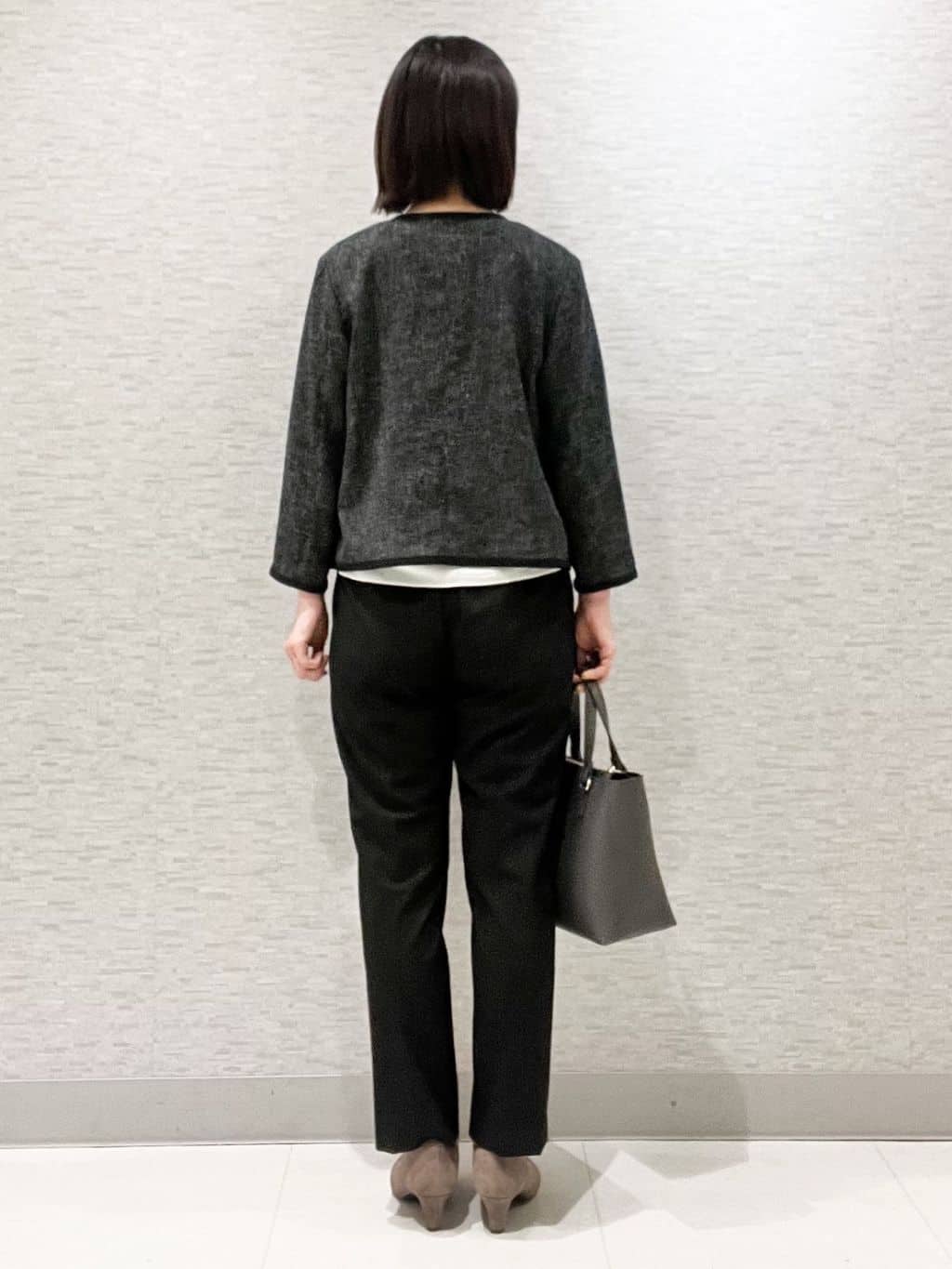 marikoさんの「Reflect｜【軽い着心地】メッシュツイードジャケット」を使ったコーディネート