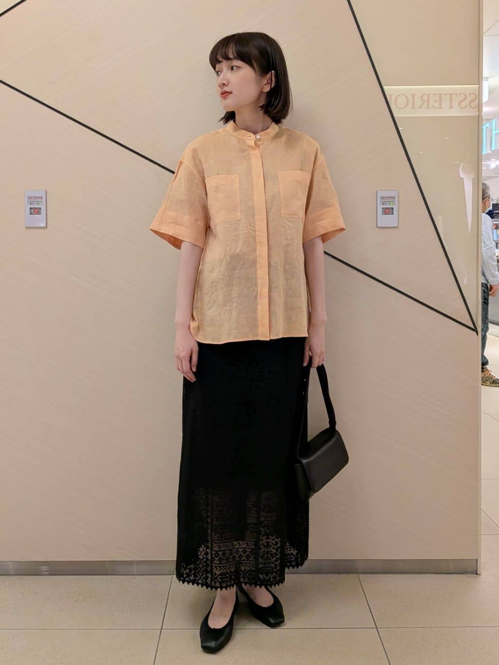 saoriさんの「DRESSTERIOR｜◆ソフトレザーバレエシューズ」を使ったコーディネート