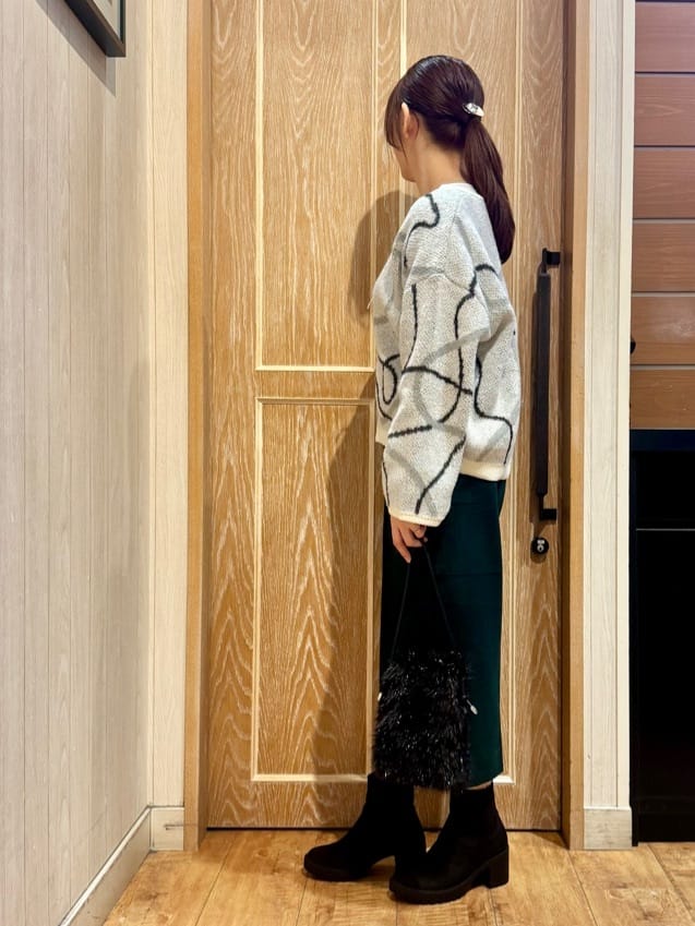 KAORIさんの「SHOO･LA･RUE｜【洗濯機可/S-LL】きちんと見えする あったか裏起毛ガウチョパンツ」を使ったコーディネート