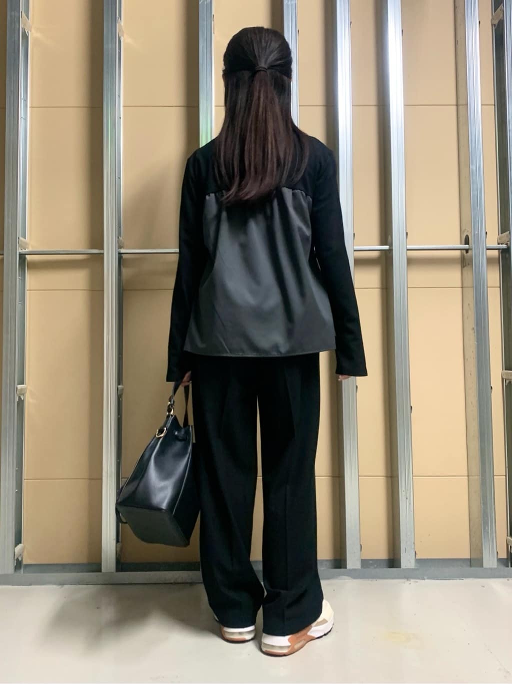 sahoさんの「THE SHOP TK｜布帛切替カットソー」を使ったコーディネート