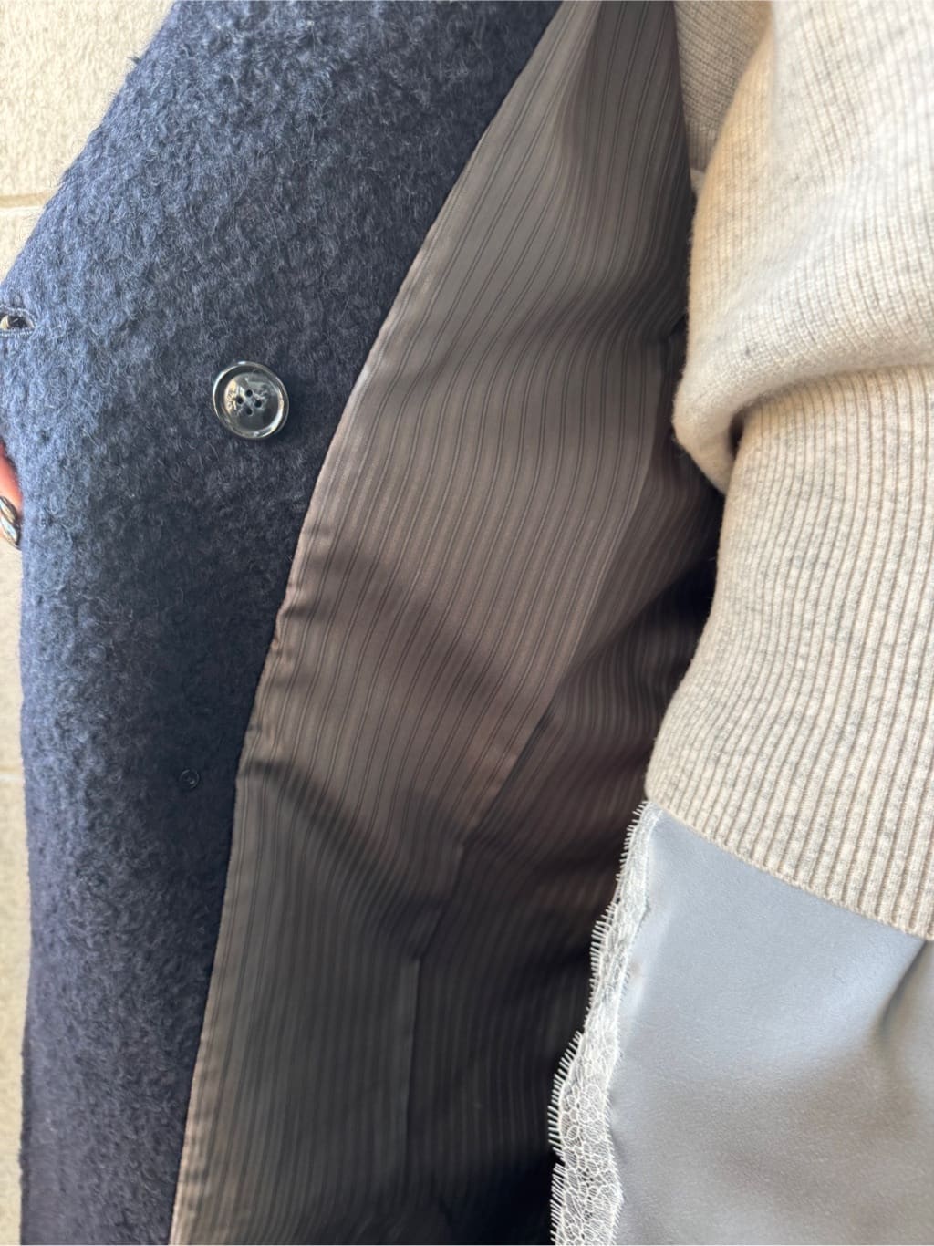 uchi__yamaさんの「CODE A｜zip form cardigan」を使ったコーディネート