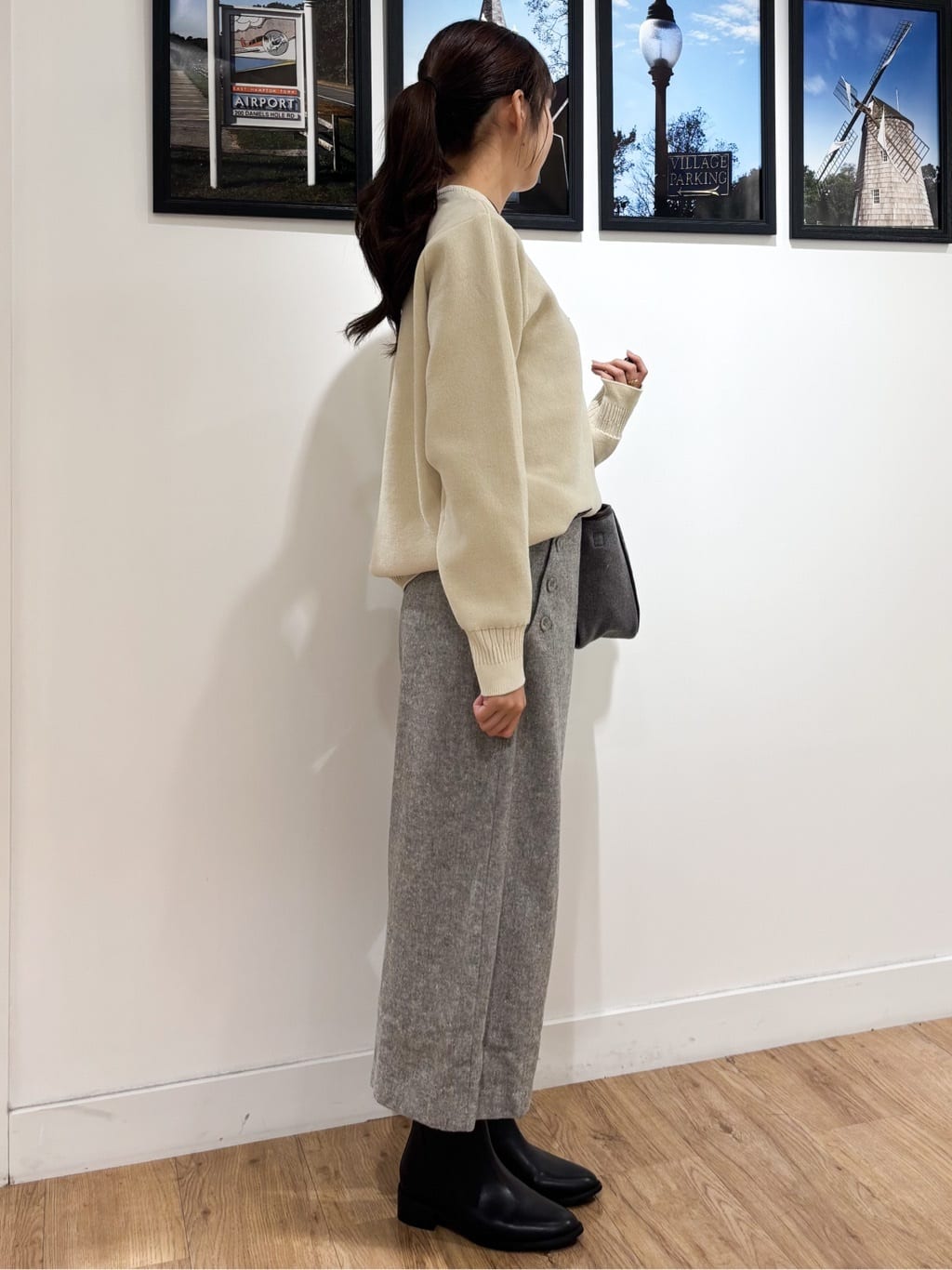Ririkaさんの「Dessin｜【2WAY・軽量】チェックトート」を使ったコーディネート