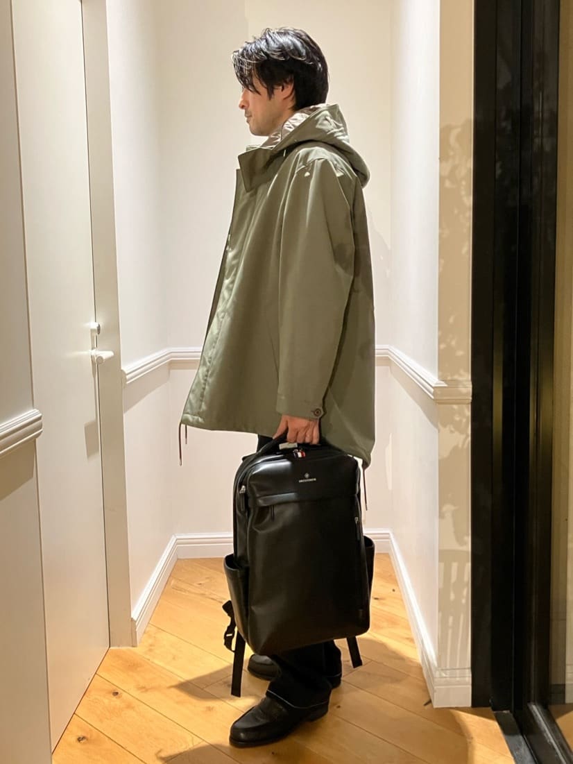 junyaさんの「DRESSTERIOR｜◆パデッドライト ショートモッズパーカー」を使ったコーディネート
