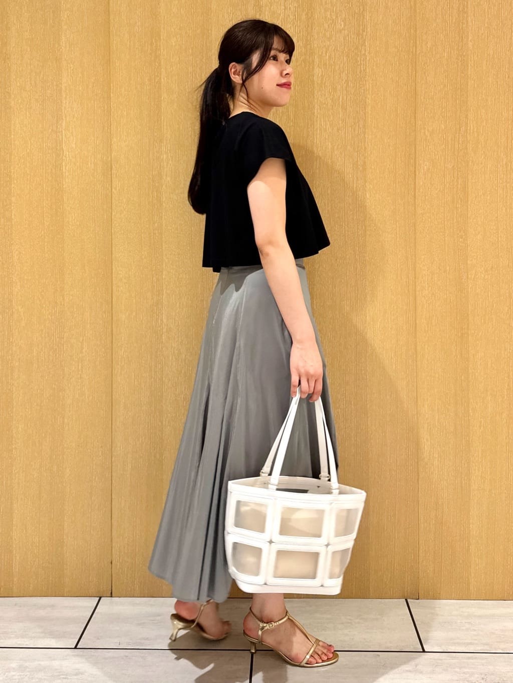 nanaさんの「UNTITLED｜【ステンレス】ショートラリエット」を使ったコーディネート