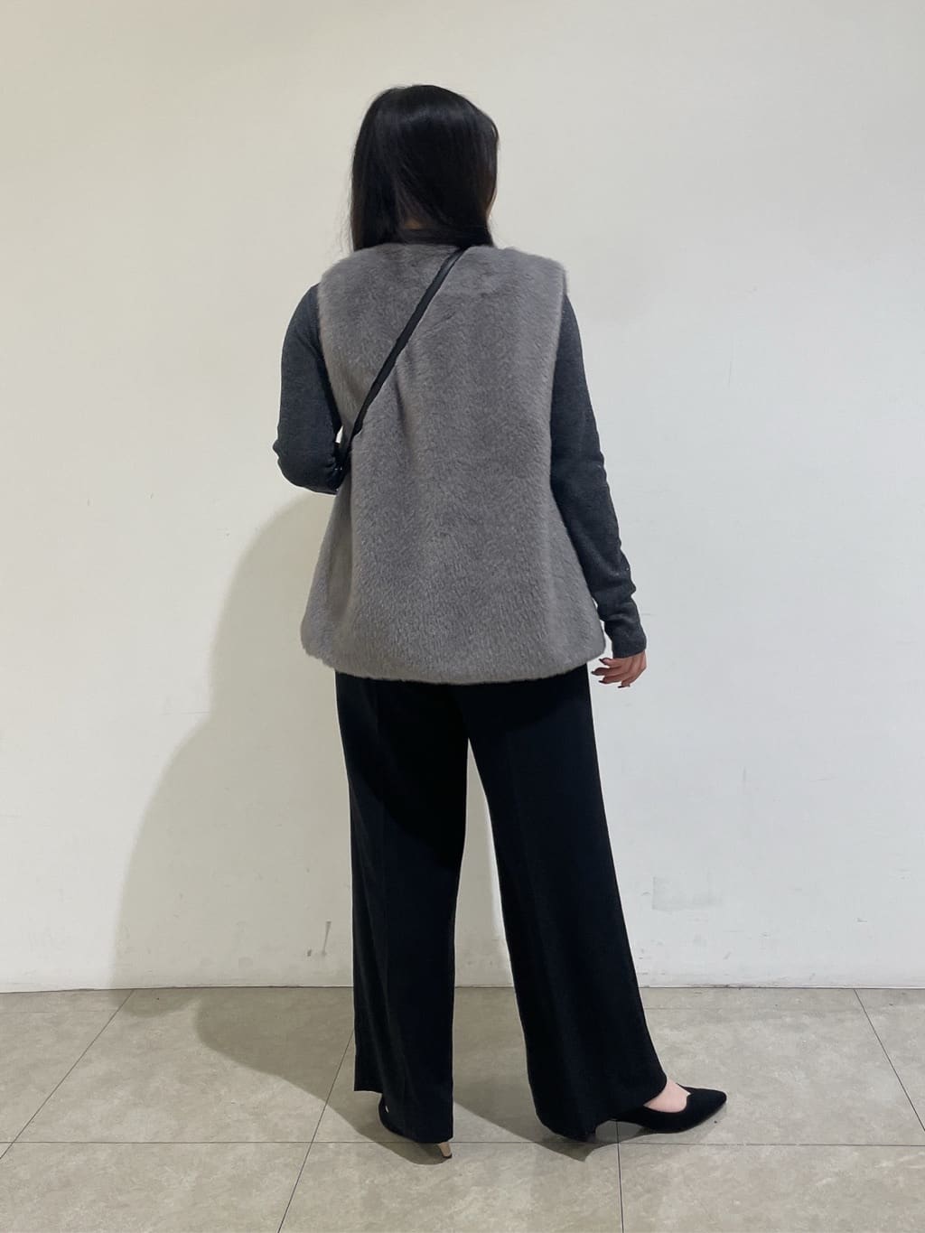 emikaさんの「INDIVI｜ミンク調フェイクファージレ」を使ったコーディネート