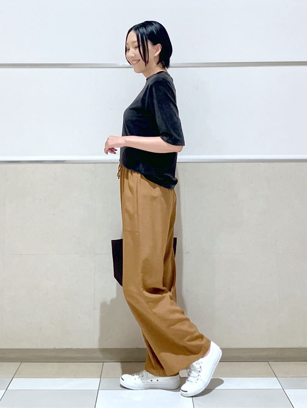 eriko さんの「Dessin｜【洗える】シアーベロアトップス」を使ったコーディネート