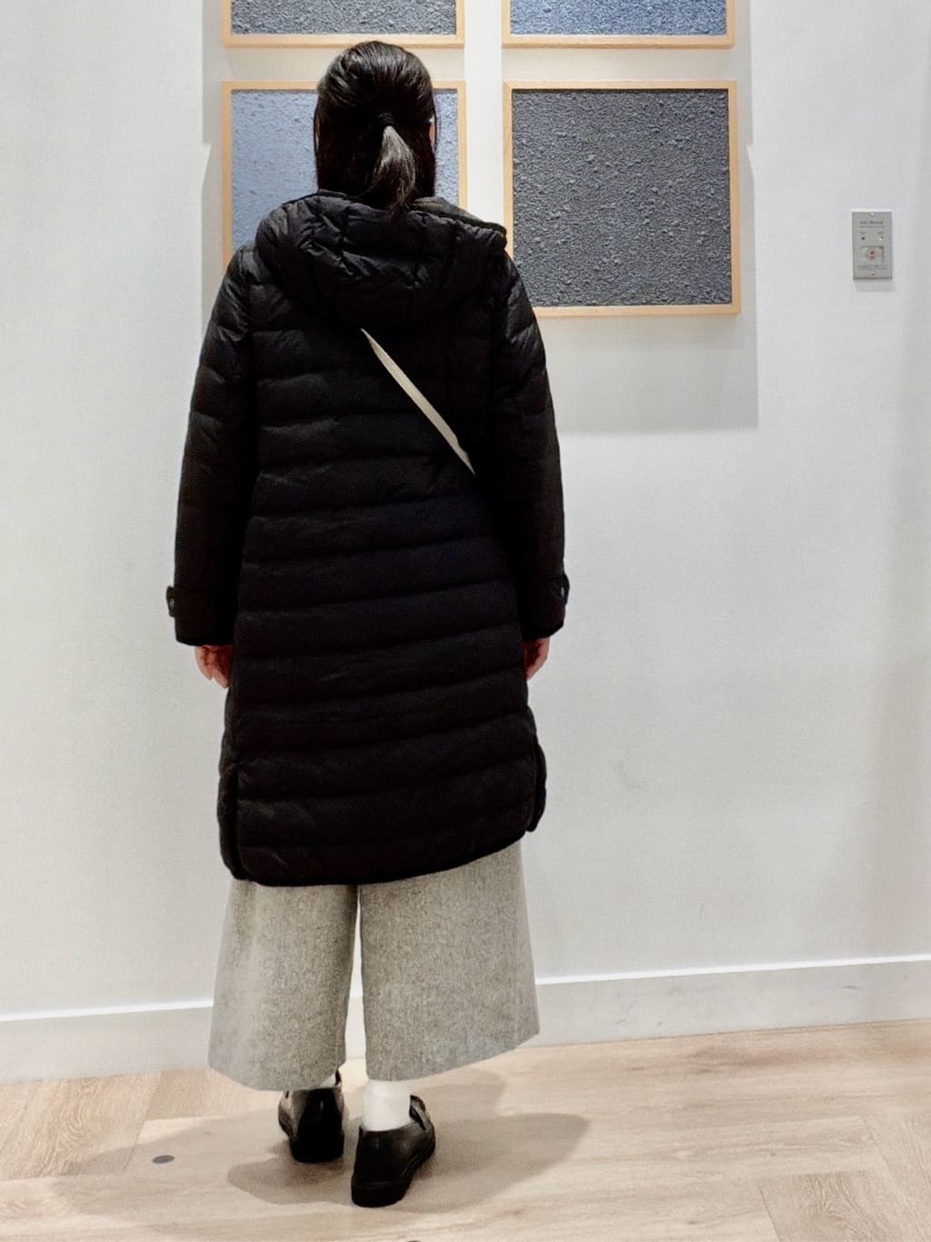 maruさんの「Dessin｜【撥水・2WAY】ミュラーダウンコートロング丈」を使ったコーディネート