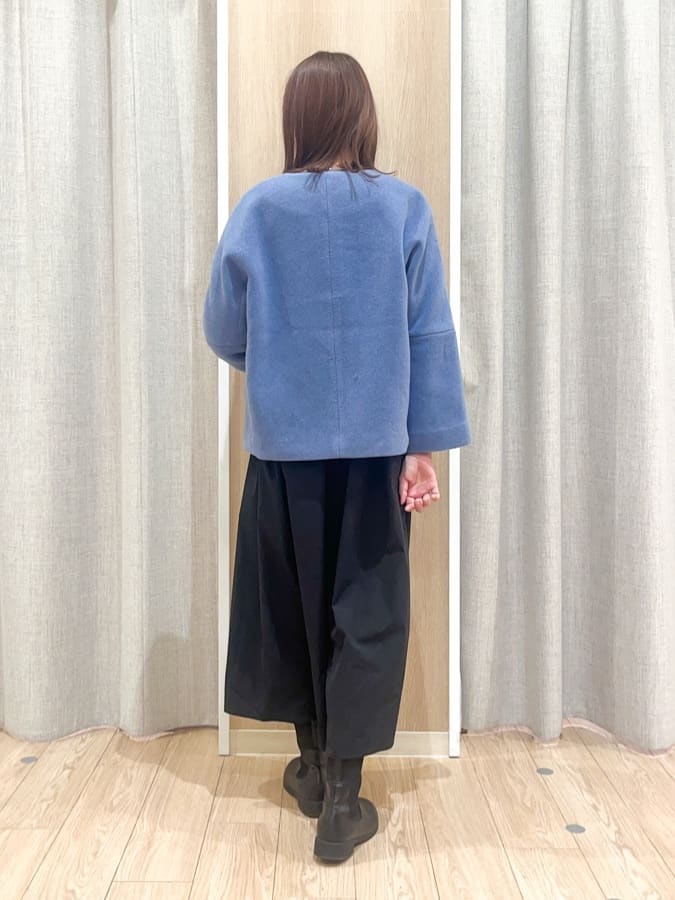 みーちゃんさんの「grove｜【ウール混】軽やかに羽織れるショートコート」を使ったコーディネート