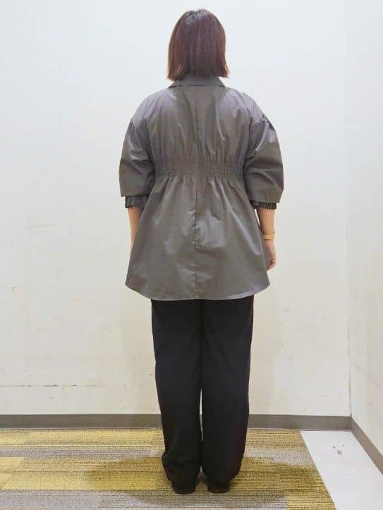 okayuさんの「THE SHOP TK｜【ラクで快適】ハイパーストレッチ あったか裏起毛ワイドパンツ」を使ったコーディネート